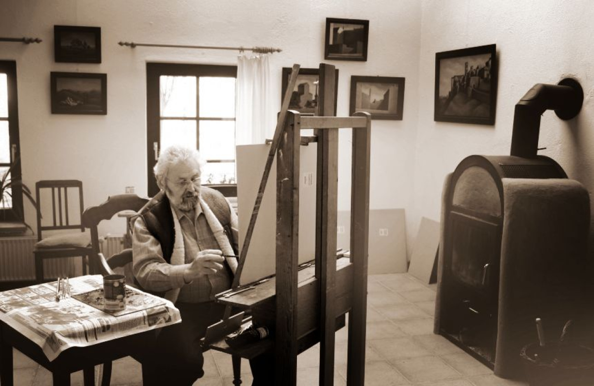 Atelier of the artist Günter Horn
